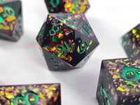 Image 4 of Cosmic Garden 7 Piece Dice Set