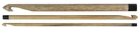 Crochet Hook 6" Lykke Driftwood Choose Crochet Hook Size 10.75 or 7mm