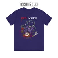 Image 2 of Red Inside - Bloody Stethoscope Jersey Tee 