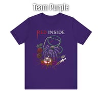 Image 3 of Red Inside - Bloody Stethoscope Jersey Tee 