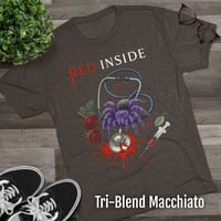 Image 6 of Red Inside - Bloody Stethoscope Tri-Blend Tee