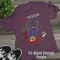 Image 10 of Red Inside - Bloody Stethoscope Tri-Blend Tee