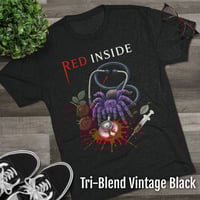 Image 2 of Red Inside - Bloody Stethoscope Tri-Blend Tee