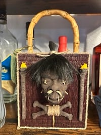 Image 1 of The Shrunken Head Relic Tiki Voodoo Purse