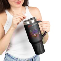 Image 1 of Red Inside - Bloody Stethoscope Insulated Travel Mug 40oz