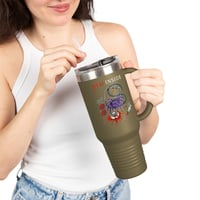 Image 5 of Red Inside - Bloody Stethoscope Insulated Travel Mug 40oz