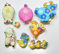 Image 5 of PREORDER Apple Farm Farmyard and Animal Toy  Sets - Cut and Sew Panels
