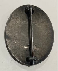 Image 3 of WW2 (Nazi Germany) Wound Badge (in Silver) - "deNazified"