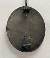 Image 4 of WW2 (Nazi Germany) Wound Badge (in Silver) - "deNazified"