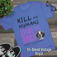Image 4 of Spare the Dogs (St. Bernard) Tri-Blend Tee