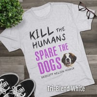 Image 1 of Spare the Dogs (St. Bernard) Tri-Blend Tee