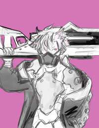 scribbly gen print