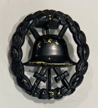 Image 1 of WW1 (Imperial German Empire) Wound Badge (in Black) - Cut Out