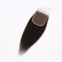 Image 2 of 4x4 RAW KINKY STRAIGHT CLOSURE
