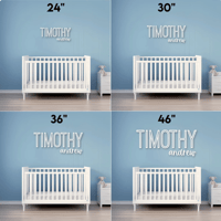 Image 5 of Layered Wood 3D Baby Name Sign