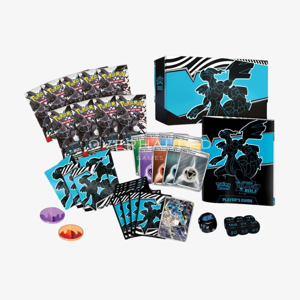 Pokmon TCG: Scarlet & Violet Black Bolt Elite Trainer Box - PICKUP ONLY 18/7 | Eclectable Pokmon TCG: Scarlet & Violet Black Bolt Elite Trainer Box - PICKUP ONLY 18/7 | Eclectable