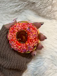 Image 5 of  Glazed Donut Glass Smoking Bowl  Novelty Pipe  Smoke Accessories Glass Hand Pipe