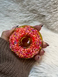 Image 6 of  Glazed Donut Glass Smoking Bowl  Novelty Pipe  Smoke Accessories Glass Hand Pipe