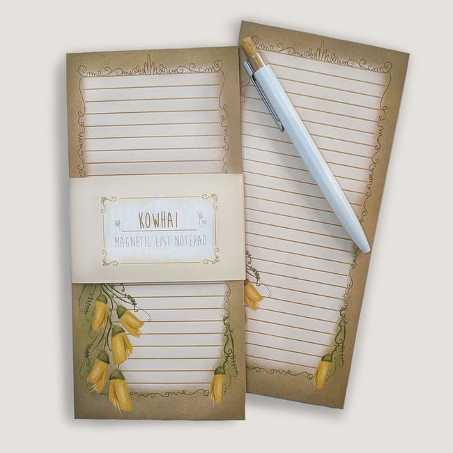 NZ Flower Magnetic Notepads