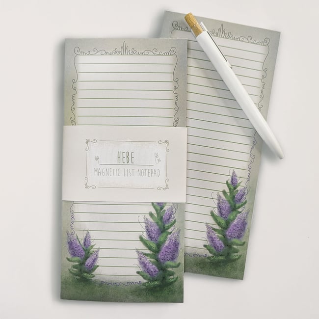 NZ Flower Magnetic Notepads