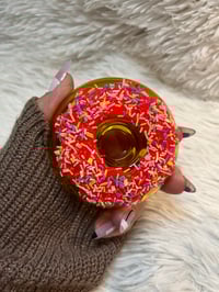 Image 8 of  Glazed Donut Glass Smoking Bowl  Novelty Pipe  Smoke Accessories Glass Hand Pipe