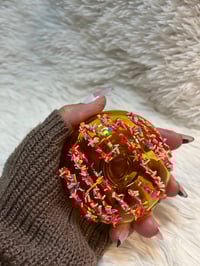Image 1 of Chocolate Glazed Donut Glass Pipe  Novelty Glass Pipe  Smoke Accessories