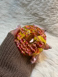 Image 4 of Chocolate Glazed Donut Glass Pipe  Novelty Glass Pipe  Smoke Accessories
