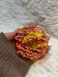 Image 5 of Chocolate Glazed Donut Glass Pipe  Novelty Glass Pipe  Smoke Accessories