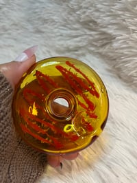 Image 9 of Chocolate Glazed Donut Glass Pipe  Novelty Glass Pipe  Smoke Accessories