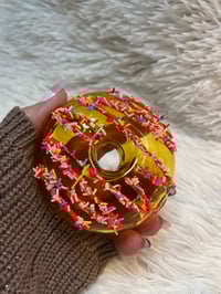 Image 11 of Chocolate Glazed Donut Glass Pipe  Novelty Glass Pipe  Smoke Accessories
