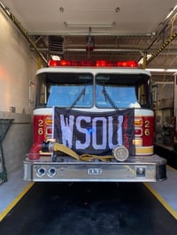 Image 1 of WSOU Decorative Flag Banner