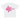 STARS TEE [PINK ON WHITE]