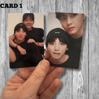 Image 2 of Taehyung & Jungkook Live Photo Cards Double Sided | Bangtan