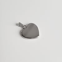 Image 3 of stainless steel heart pendants