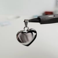 Image 2 of stainless steel heart pendants
