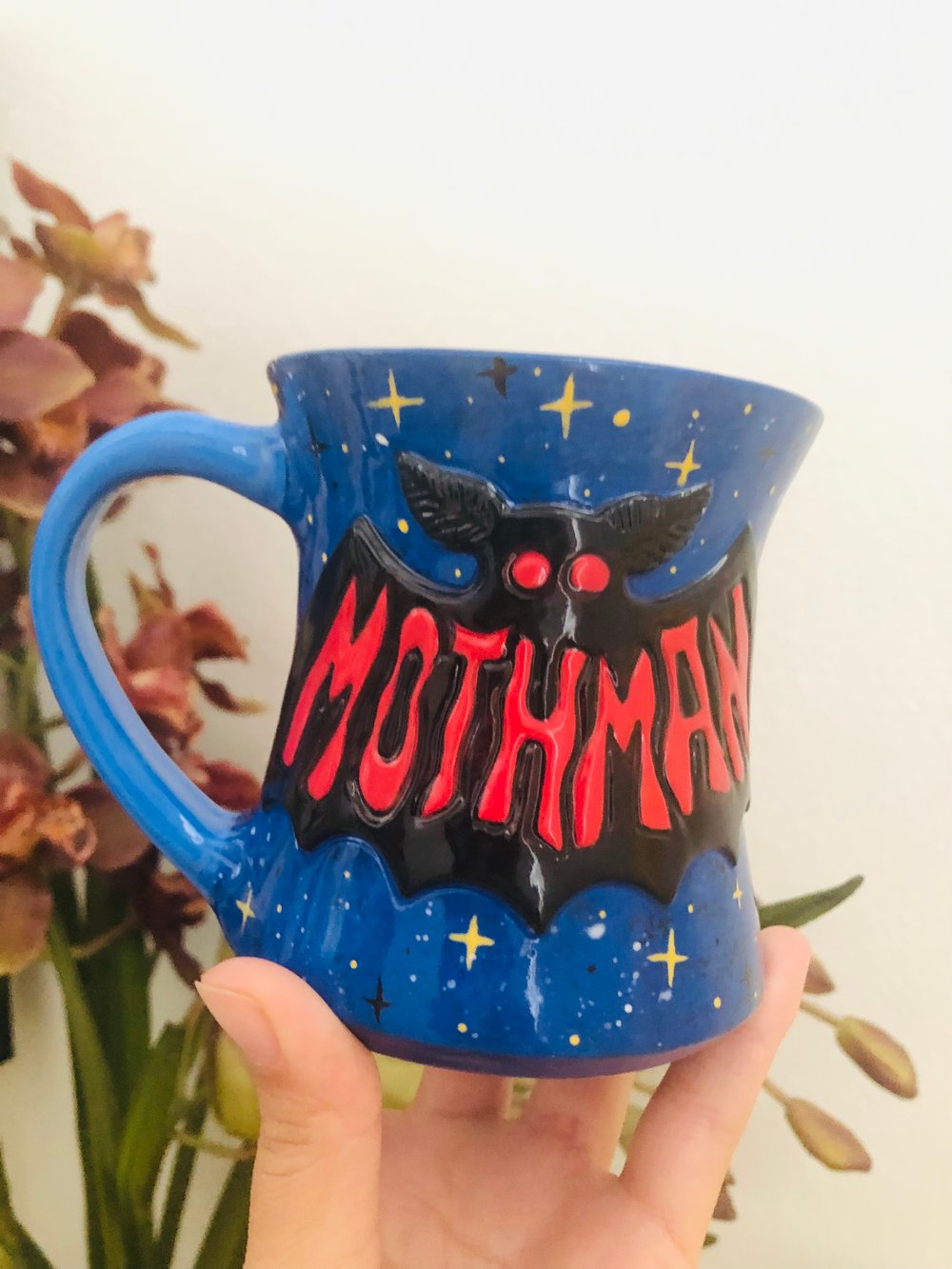 Image of Mothman mug preorders
