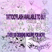 TATTOO FLASH TICKETS 🖤💖