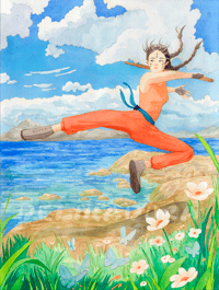 Image 1 of 'SELF MASTERY' Signed Art Print