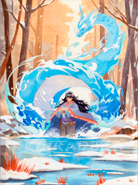 Image 1 of 'INNER DRAGON' Signed Art Print