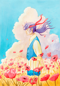 Image 1 of 'BREEZE' Signed Art Print