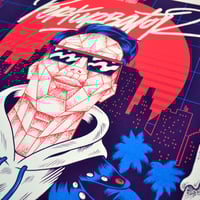 Image 2 of PERTURBATOR - Screenprinted Poster