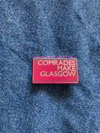 Comrades Make Glasgow enamel badge