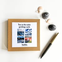 Image 1 of Toes in the Water Greetings Cards