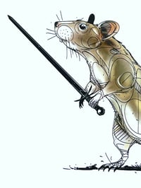 Image 2 of FINE ART PRINT " MOUSE "