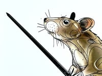 Image 3 of FINE ART PRINT " MOUSE "