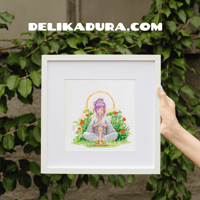 Image 2 of 'MEDITATIVE MOMENT' Signed Art print