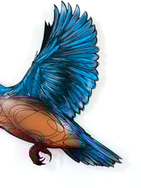 Image 2 of FINE ART PRINT " KINGFISHER "