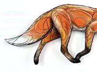 Image 3 of FINE ART PRINT " FOX B "