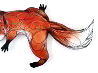 Image 3 of FINE ART PRINT " SQUIRREL B "