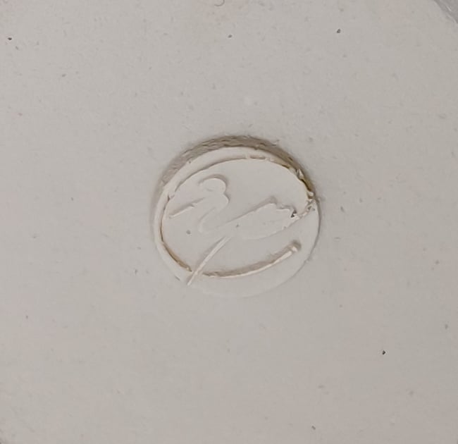 Star Man - Hand-Built White Ceramic Sculpture